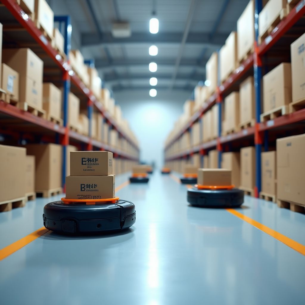 Modernes Logistikzentrum